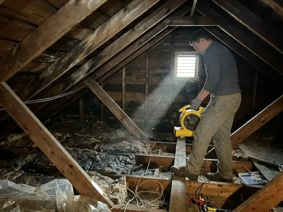 attic-water-damage-drying-proc-007 — frequently asked questions, Emergency Water Extraction & 24/7 Flood Response in Sparta,…